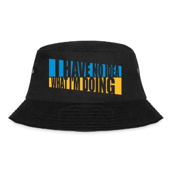 I Have No Idea - Bucket Hat - black - Front - Lela (165cm)