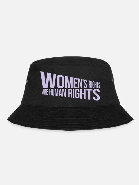 womens rights Feminist Zitat - Bucket Hat - Schwarz