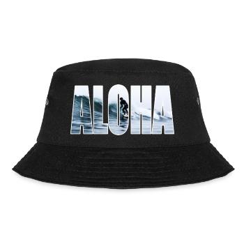 ALOHA - Bucket Hat - black - Front - Lela (165cm)