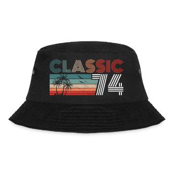 49 Year Old Birthday 2023 Classic 1974 49 Birthday - Bucket Hat - black - Front - Lela (165cm)