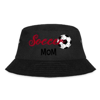 Soccer Mom Cute Mom Life Soccer Game Day - Bucket Hat - black - Front - Lela (165cm)