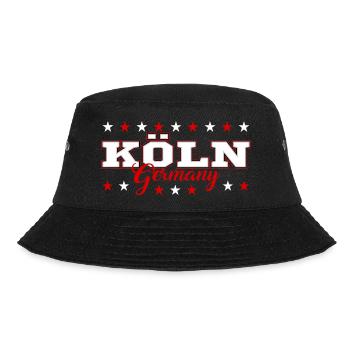 Köln - Bucket Hat - Schwarz - Vorne - Lela (165cm)