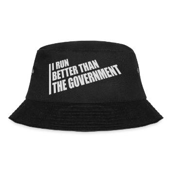 run better than government - Bucket Hat - black - Front - Lela (165cm)