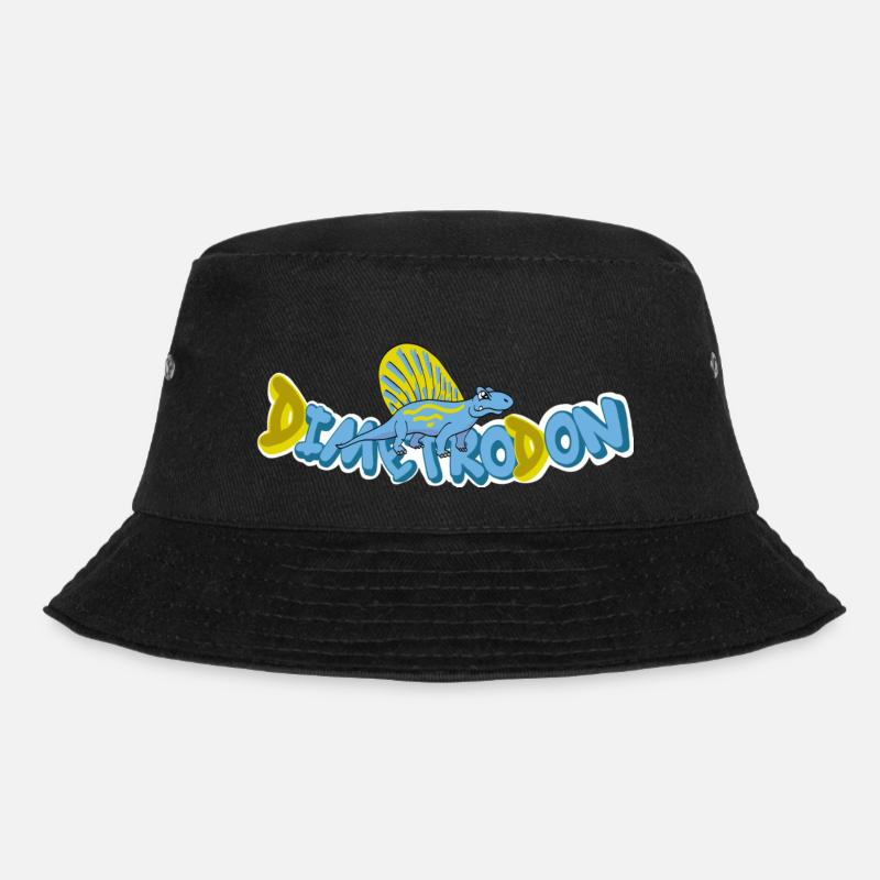 Dimetrodon - Bucket Hat - Schwarz
