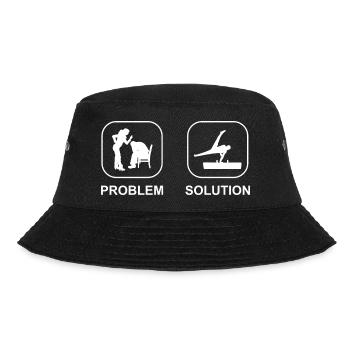 Gymnastics Floor exercises Gymnastics Gymnastics Club Apparatus gymnastics - Bucket Hat - black - Front - Lela (165cm)