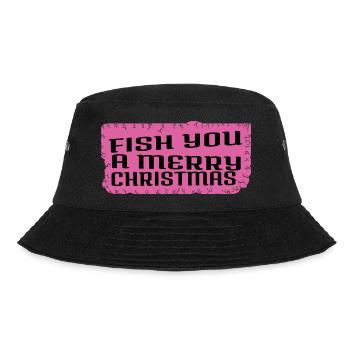 fish adventure jokes fishing tournaments fisherman - Bucket Hat - black - Front - Lela (165cm)