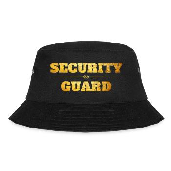 Security Guard - Bucket Hat - black - Front - Lela (165cm)