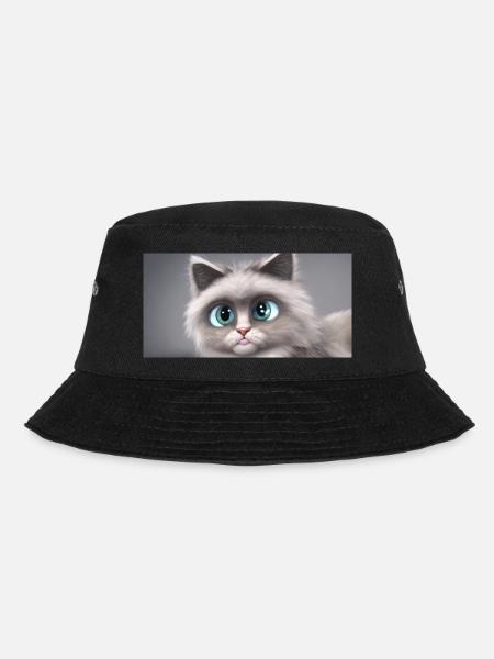 My sweet Cat - Bucket Hat - Schwarz