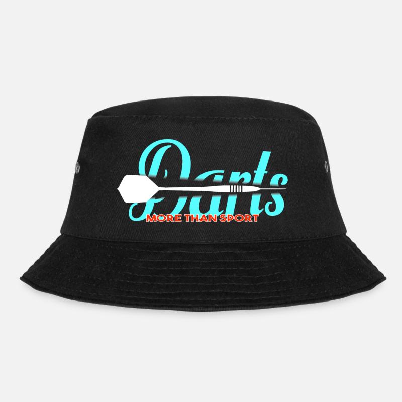 Dartpfeil - Bucket Hat - Schwarz