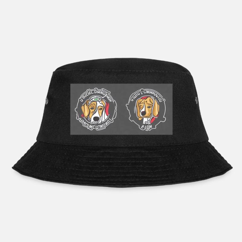Sweet Dog - Bucket Hat - Schwarz