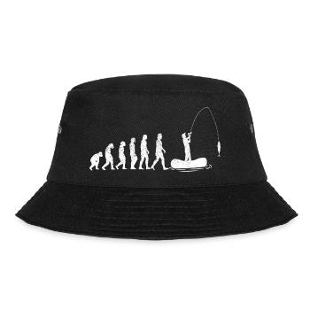 Fishing Fishing Fishing Hooks Anglers - Bucket Hat - black - Front - Lela (165cm)