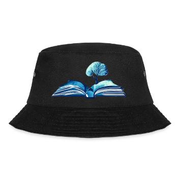 Book Readers Book lovers Reading Books Gift - Bucket Hat - black - Front - Lela (165cm)