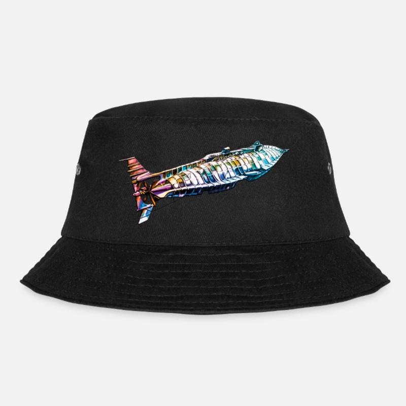 Die Nautilus nach Jules Verne - Bucket Hat - Schwarz