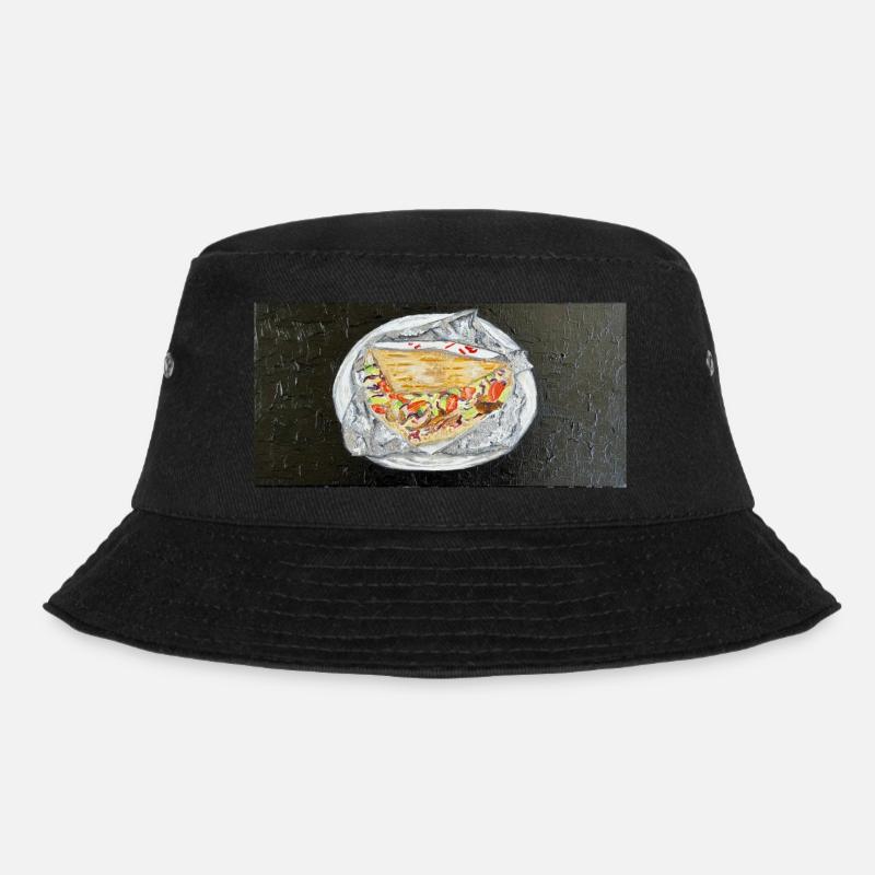 Berliner Döner Ölgemälde - Bucket Hat - Schwarz