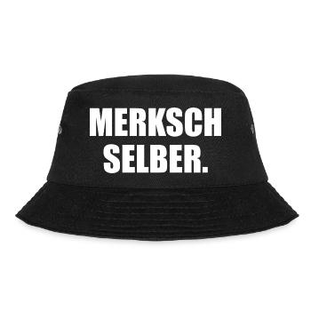 MERKSCH SELBER - Bucket Hat - Schwarz - Vorne - Lela (165cm)
