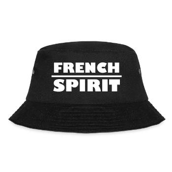 Französischer Geist - Bucket Hat - Schwarz - Vorne - Lela (165cm)
