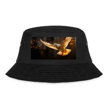 Golden Dove - Bucket Hat - Schwarz - Vorne - Lela (165cm)