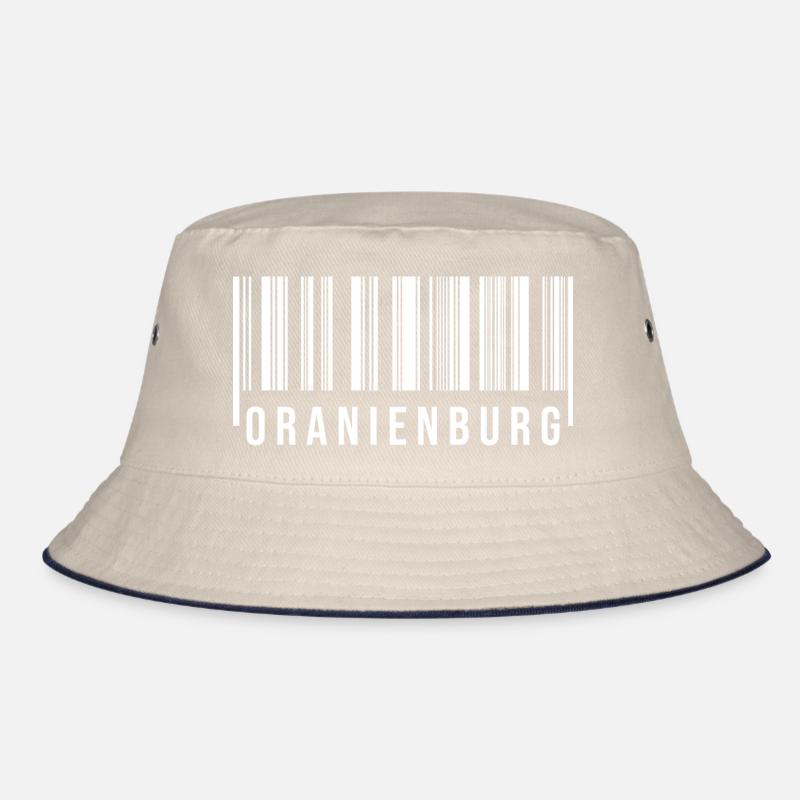 Oranienburg Strichcode Bucket Hat