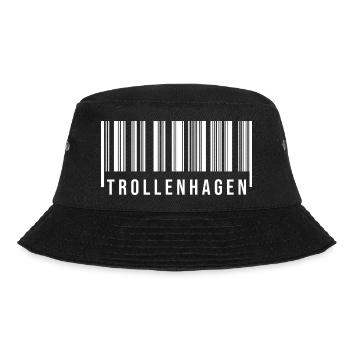 Trollenhagen Strichcode - Bucket Hat - Schwarz - Vorne - Lela (165cm)