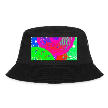 Störe meine Kreise nicht - Bucket Hat - Schwarz - Vorne - Lela (165cm)