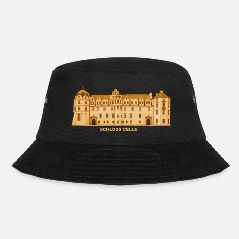 Celle Schloss Renaissance Barock Niedersachsen - Bucket Hat - Schwarz