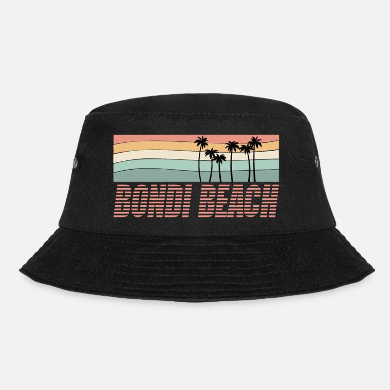 BONDI BEACH - Bucket Hat - black