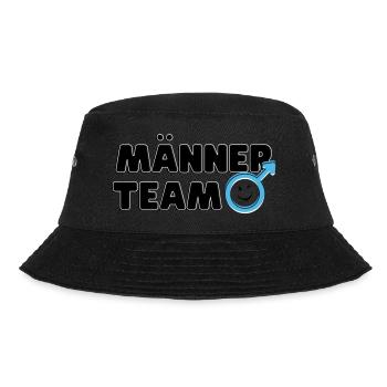 Männer Team Stolz - Bucket Hat - Schwarz - Vorne - Lela (165cm)