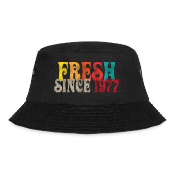 Vintage 1977 - Bucket Hat - black - Front - Lela (165cm)