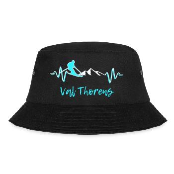Skifahren Val Thorens - Bucket Hat - Schwarz - Vorne - Lela (165cm)