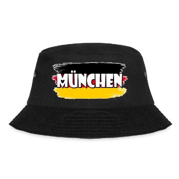 Flag of Munich, Germany - Bucket Hat - black - Front - Lela (165cm)