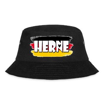 Flag of Herne Germany - Bucket Hat - black - Front - Lela (165cm)