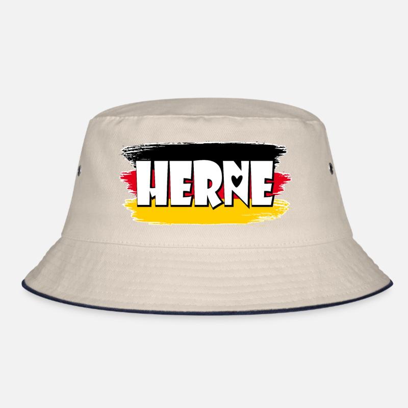 Drapeau de Herne Allemagne Bob