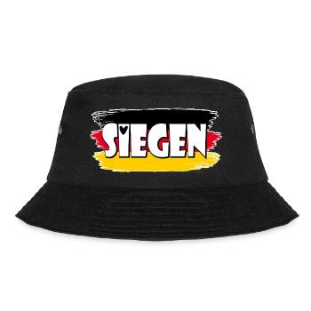 Siegen City Germany Flag - Bucket Hat - black - Front - Lela (165cm)