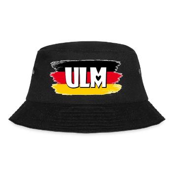 Drapeau d’Ulm, Allemagne - Bob - noir - Devant - Lela (165cm)