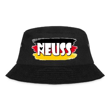 Drapeau de Neuss, Allemagne - Bob - noir - Devant - Lela (165cm)