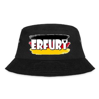 Drapeau : Erfurt, Allemagne - Bob - noir - Devant - Lela (165cm)