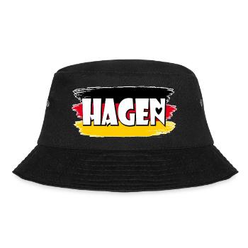 Hagen Germany Flag - Bucket Hat - black - Front - Lela (165cm)