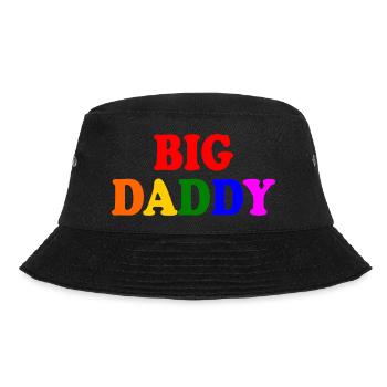 Big daddy - Bucket Hat - black - Front - Lela (165cm)