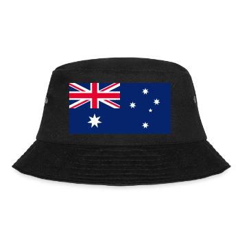 Australian Flag / Drapeau Australie - Bob - noir - Devant - Lela (165cm)