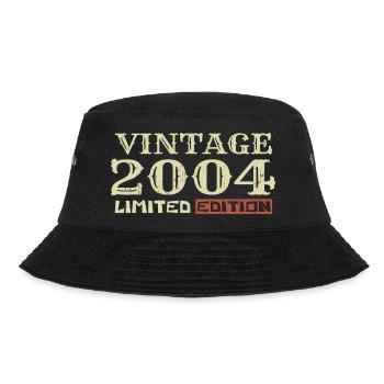 2004 Vintage :20e Anniversaire Cadeau Rétro Unique - Bob - noir - Devant - Lela (165cm)