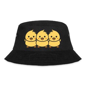 chick - Bucket Hat - black - Front - Lela (165cm)