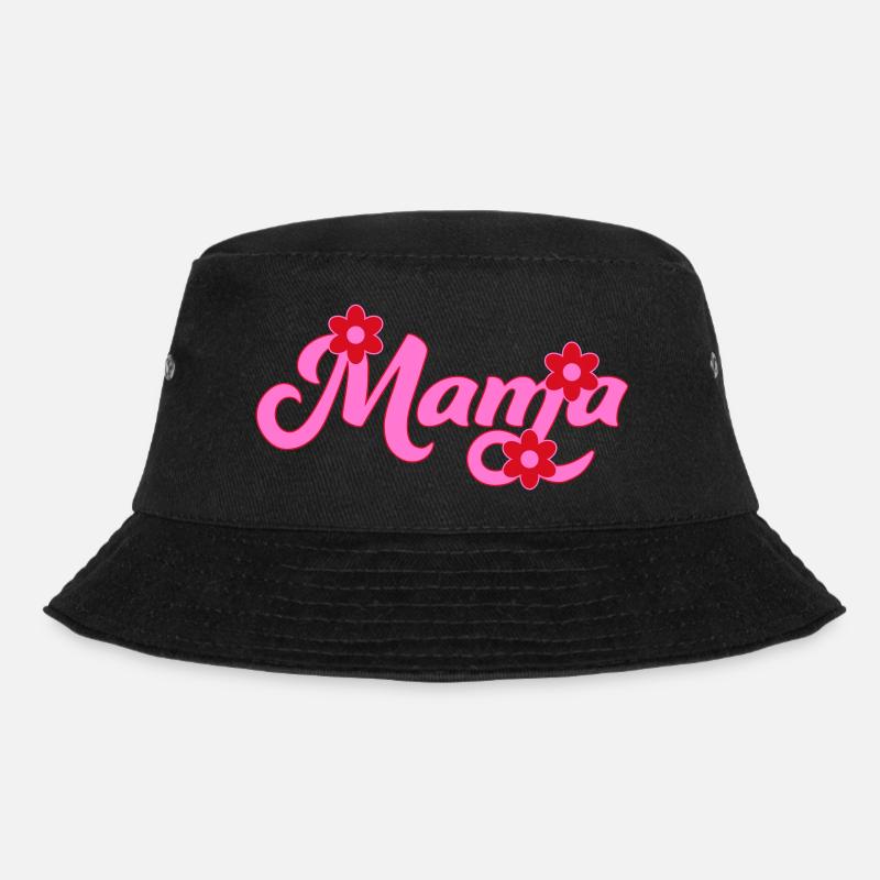 Swoosh Mama - Bucket Hat - Schwarz