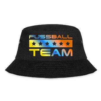 Fussball Crew Bunt - Bucket Hat - Schwarz - Vorne - Lela (165cm)
