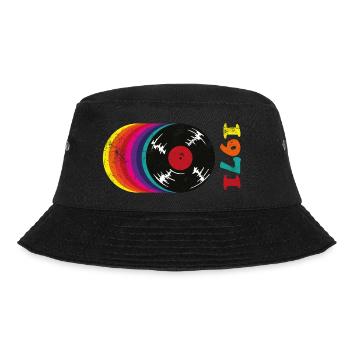 1971 Vintage - Bucket Hat - black - Front - Lela (165cm)