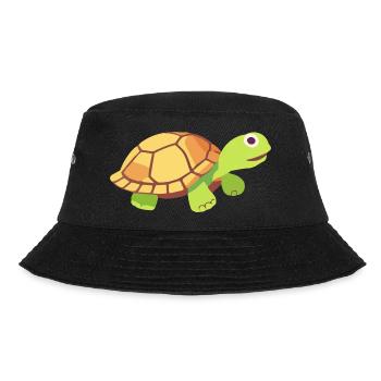 turtle small cute baby - Bucket Hat - black - Front - Lela (165cm)