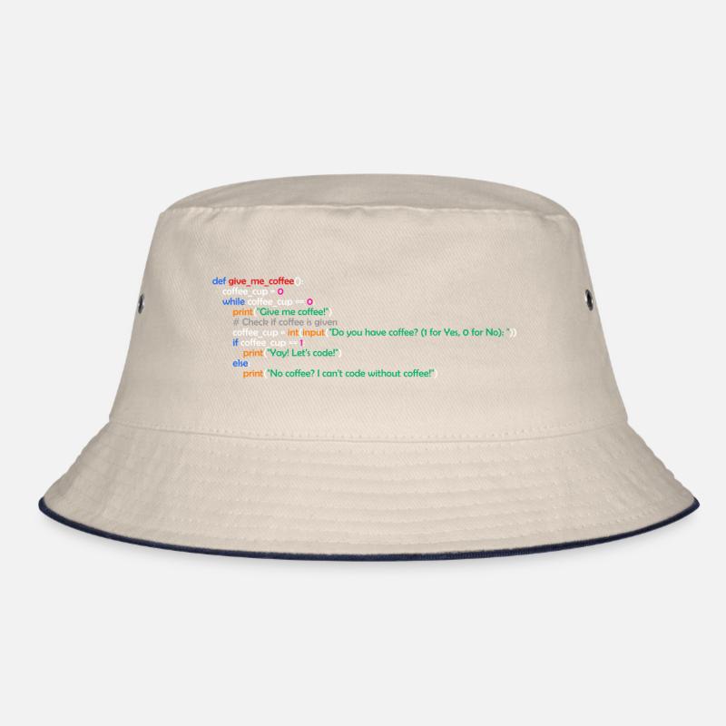 Kaffee, Programmierung, Lustig, Coffee Bucket Hat