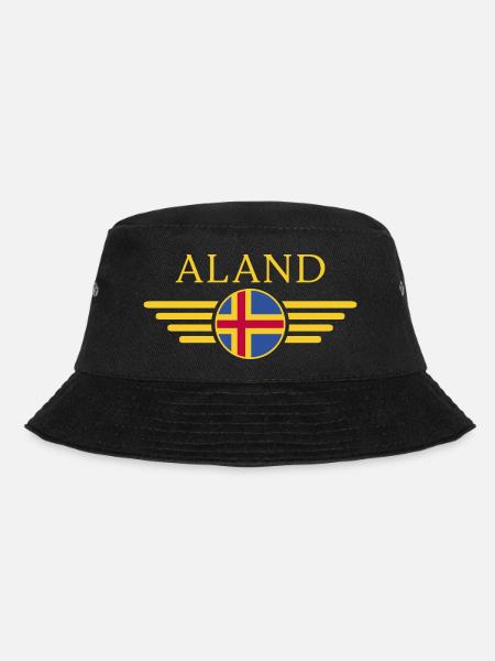 I Love Åland, T-shirt design de style élégance - Bob - noir