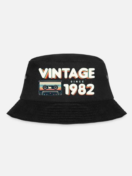 Vintage depuis 1982 Musique nostalgique et vintage - Bob - noir