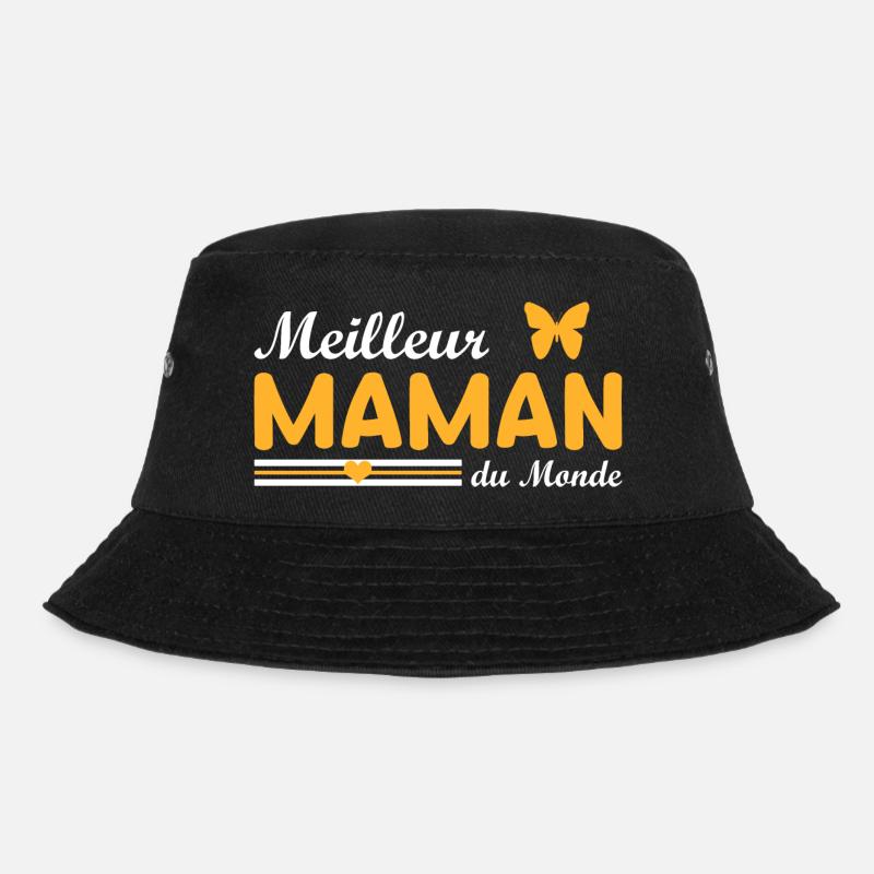 Beste Mutter der Welt - Bucket Hat - Schwarz