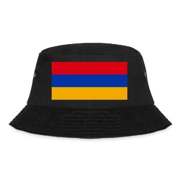 Armenien - Bucket Hat - Schwarz - Vorne - Lela (165cm)